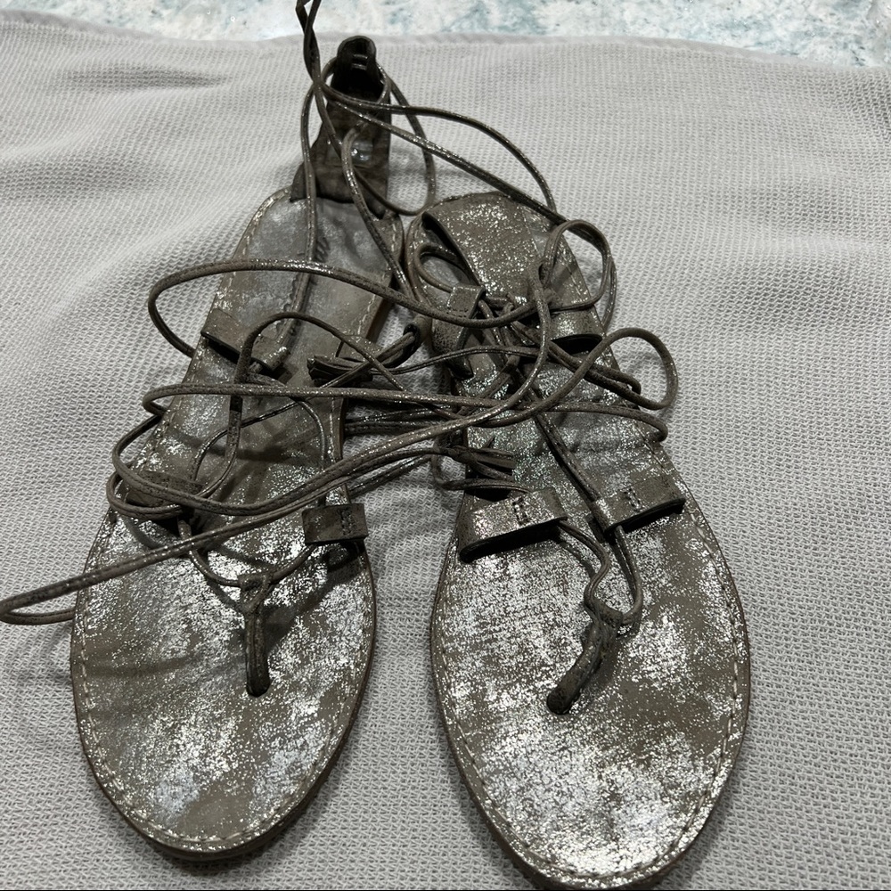 Madewell lace up sandal